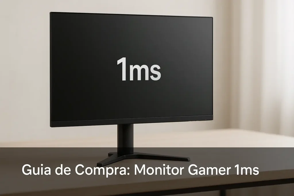 5 Melhores Monitor Gamer 1ms para Quem Busca Qualidade