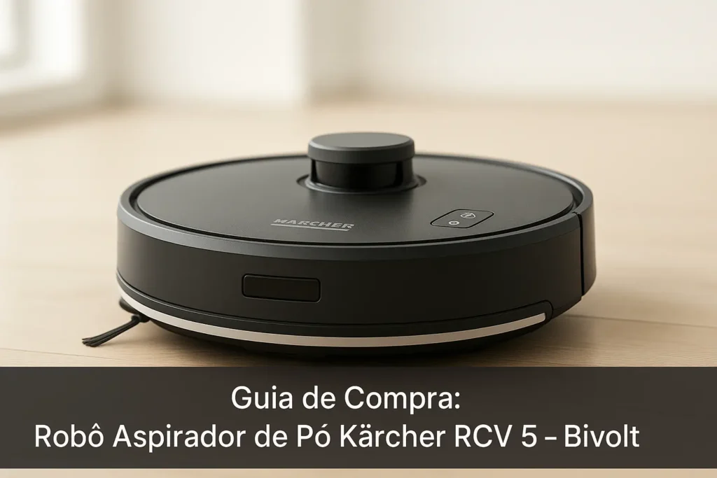 5 Melhores Robôs Aspiradores de Pó Karcher RCV 5 – Bivolt