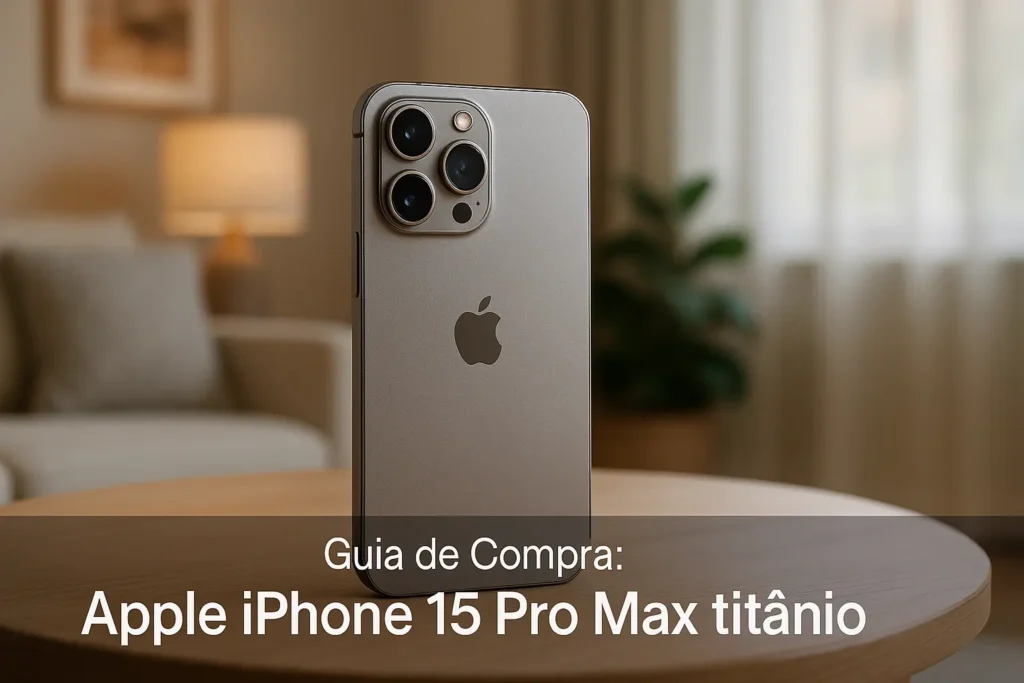 5 Melhores Apple iPhone 15 Pro Max Titânio com Garantia no Brasil