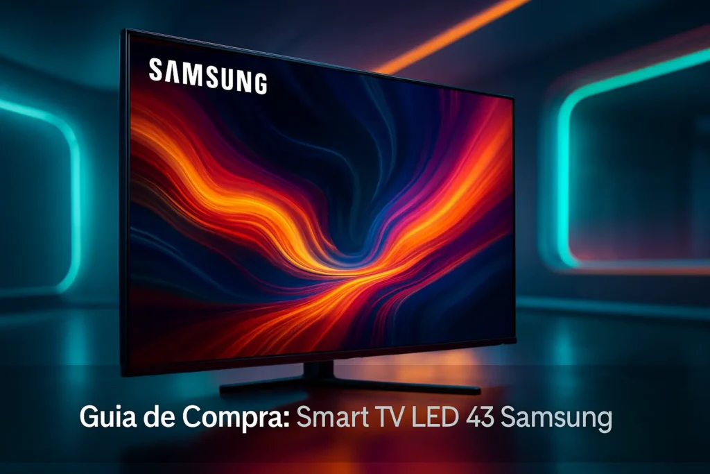 5 Melhores Smart TV LED 43 4K Samsung que Valem a Pena