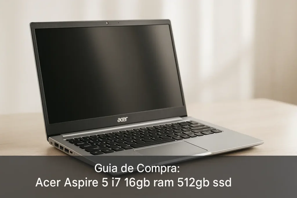Guia de Compra: 5 Melhores Acer Aspire 5 i7 16GB RAM 512GB SSD