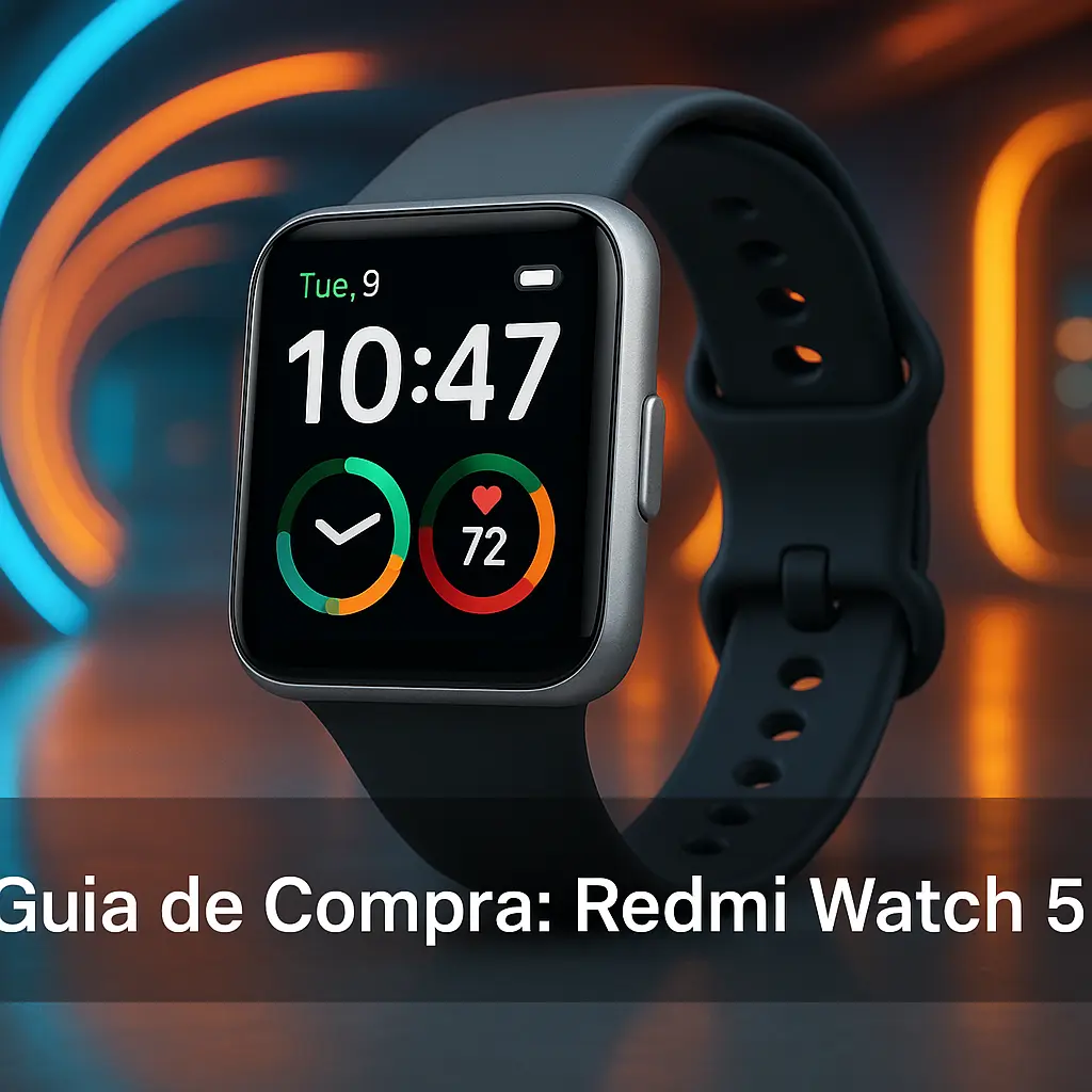 Guia de Compra: 5 Melhores Redmi Watch 5 Atualizados para 2025