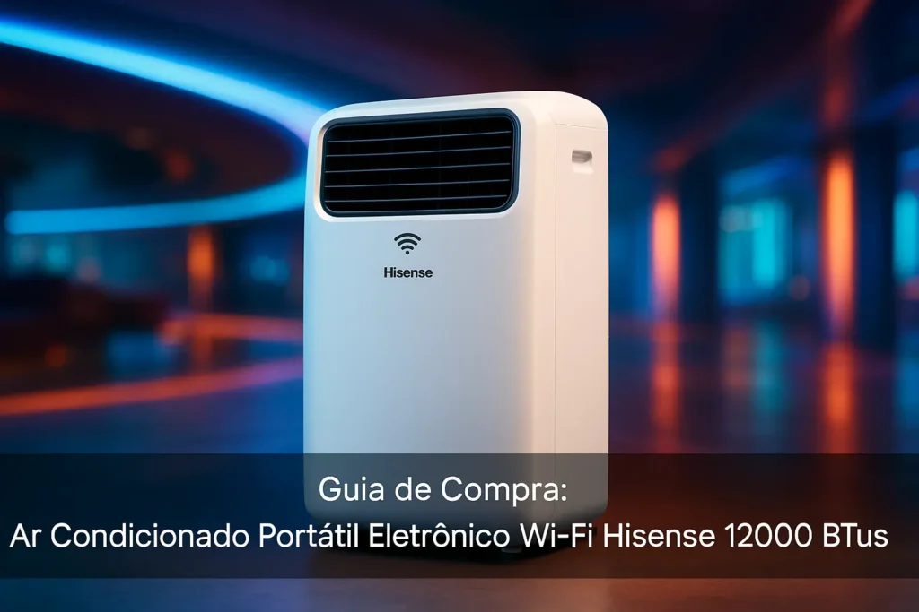 Guia de Compra: 5 Melhores Ar Condicionado Portátil Eletrônico Wi-Fi Hisense 12000 BTUs