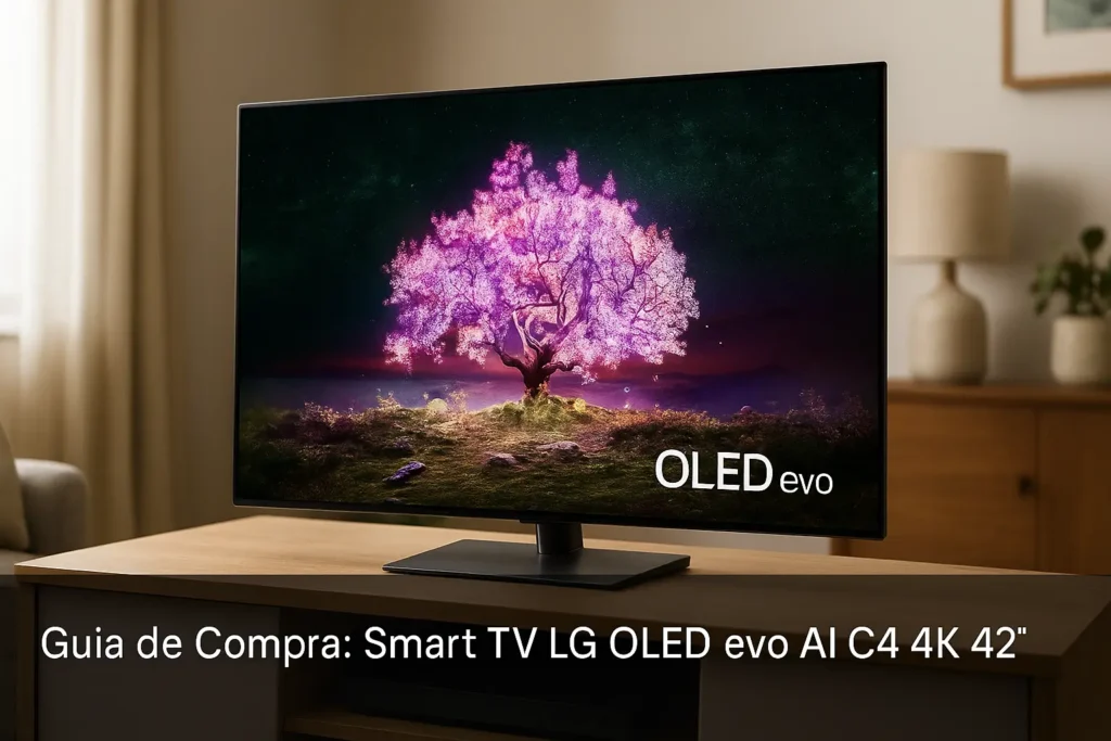 5 Melhores Smart TV LG OLED EVO AI C4 4K 42