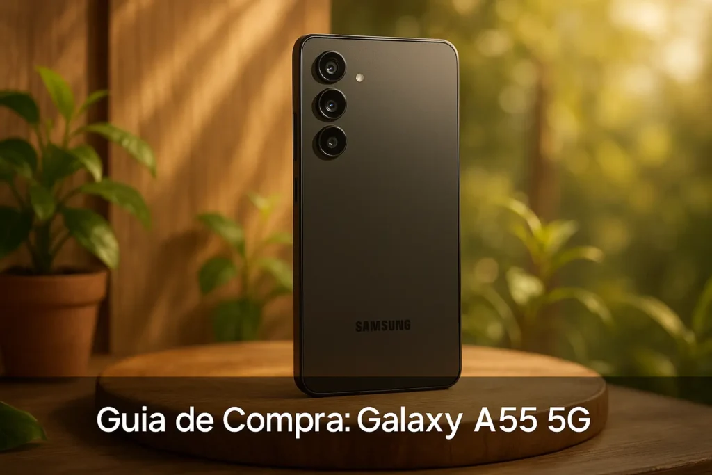 Guia de Compra: 5 Melhores Galaxy A55 5G e Alternativas em 2025