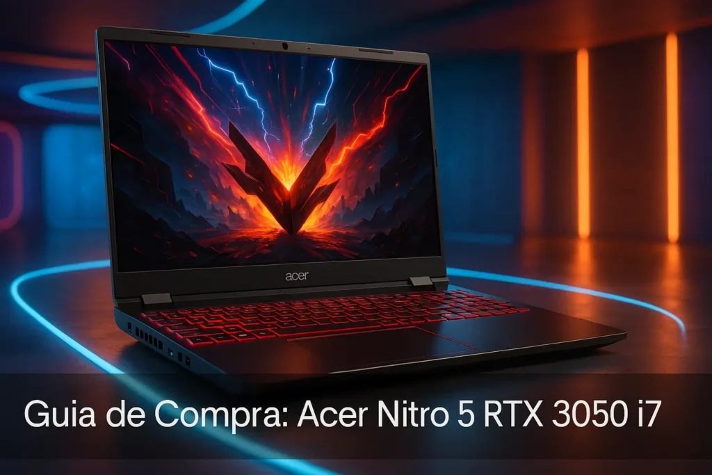 Guia de Compra: 5 Melhores Acer Nitro 5 RTX 3050 i7 com Estoque no Brasil