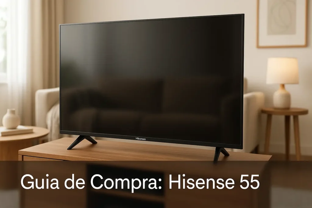 Guia de Compra: 5 Melhores Hisense 55 para 2025