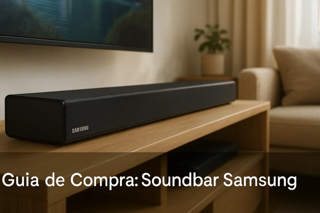 5 Melhores Soundbar Samsung com Garantia e Suporte no Brasil