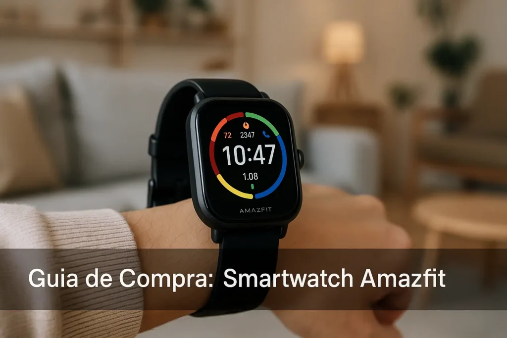 Guia de Compra: 5 Melhores Smartwatch Amazfit com Alta Avaliação