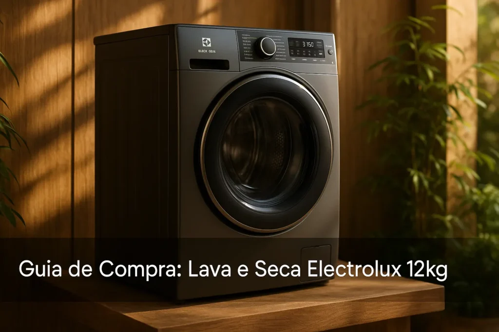 5 Melhores Lava e Seca Electrolux 12kg Atualizadas para 2025