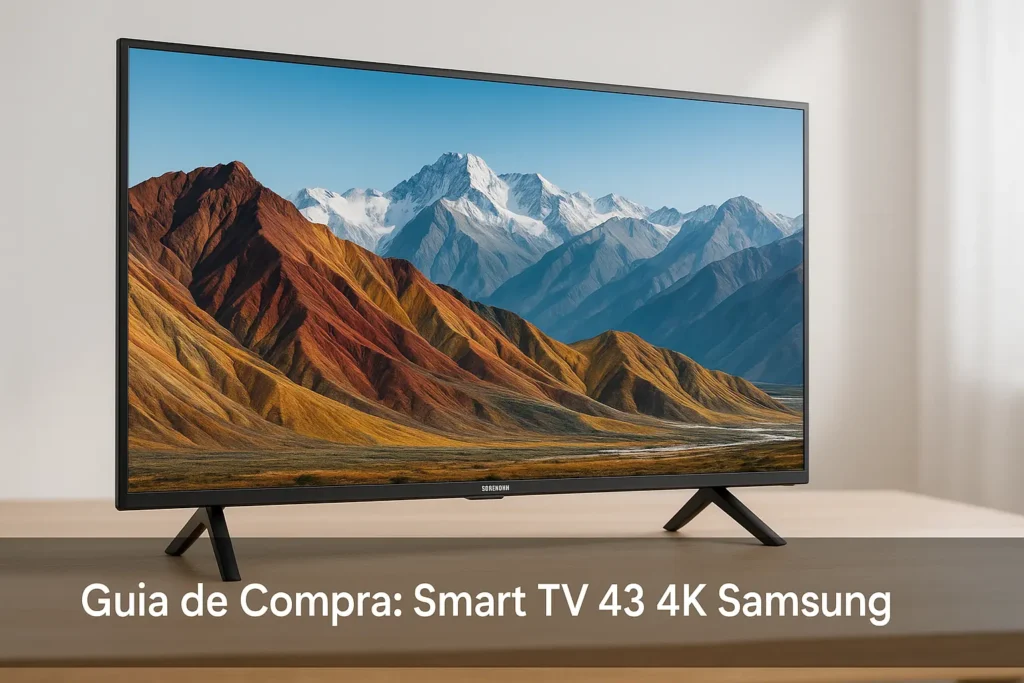 5 Melhores Smart TVs 43 4K Samsung Testadas por Usuários Reais