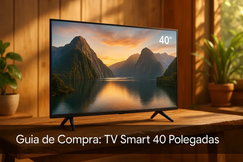 5 Melhores TV Smart 40 Polegadas com Garantia no Brasil