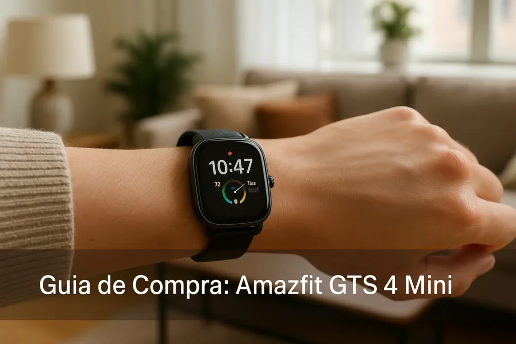 Guia de Compra: 5 Melhores Amazfit GTS 4 Mini e Alternativas