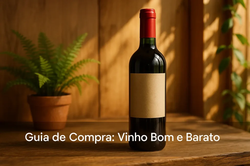 5 Vinhos Bons e Baratos para Aproveitar em 2025