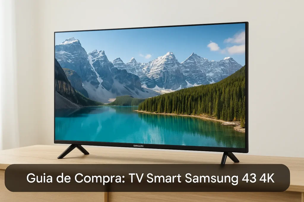 Guia de Compra: 5 Melhores TV Smart Samsung 43 4K para 2025