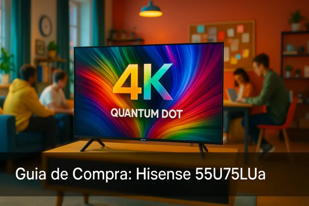 5 Melhores Hisense 55U75LUA com Garantia e Suporte no Brasil