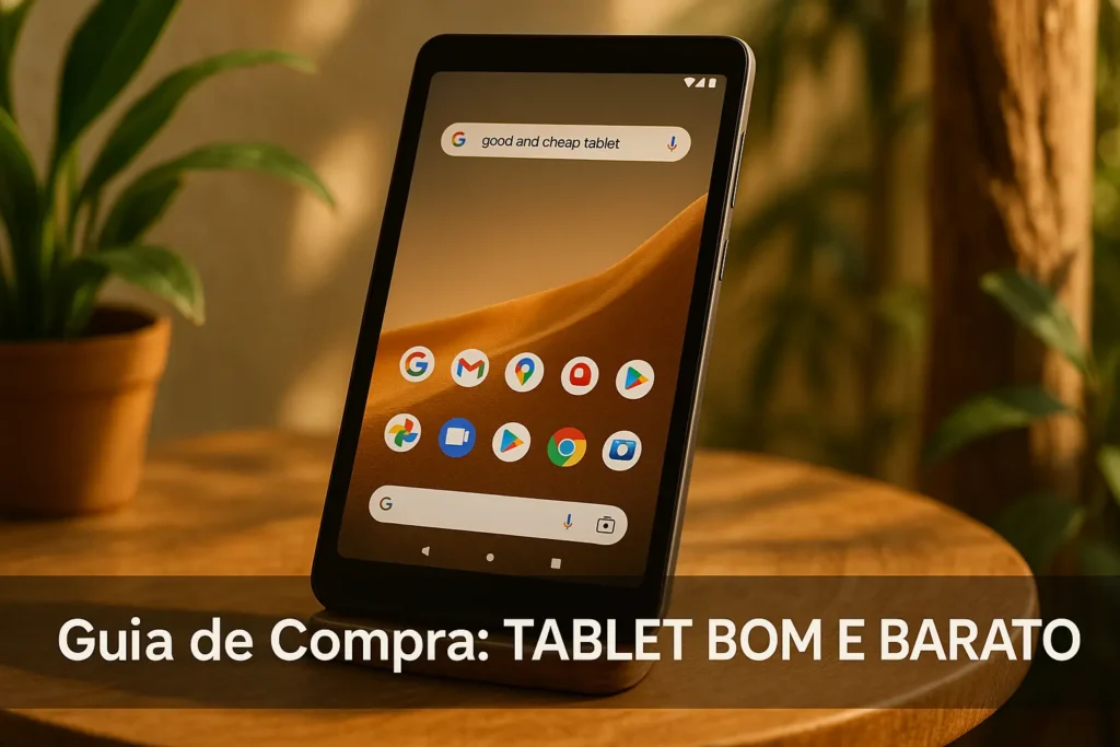 5 Melhores Tablet Bom e Barato que Realmente Valem a Pena