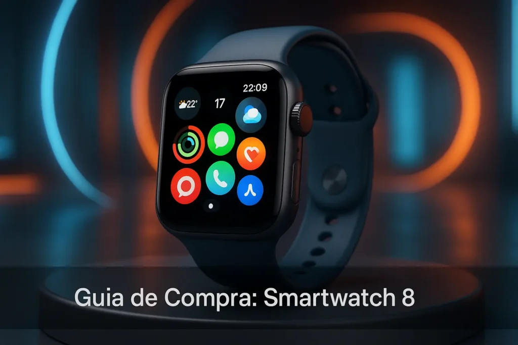 5 Melhores Smartwatch 8 com Entrega Rápida