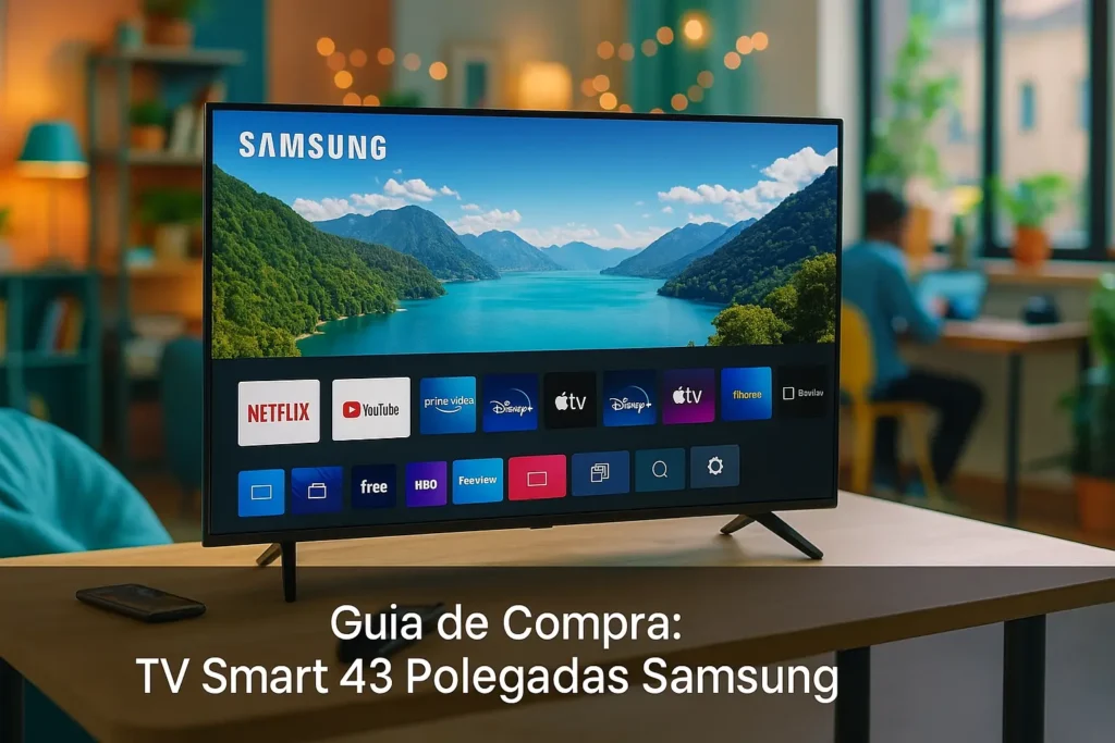 Guia de Compra: 5 Melhores TV Smart 43 Polegadas Samsung para 2025
