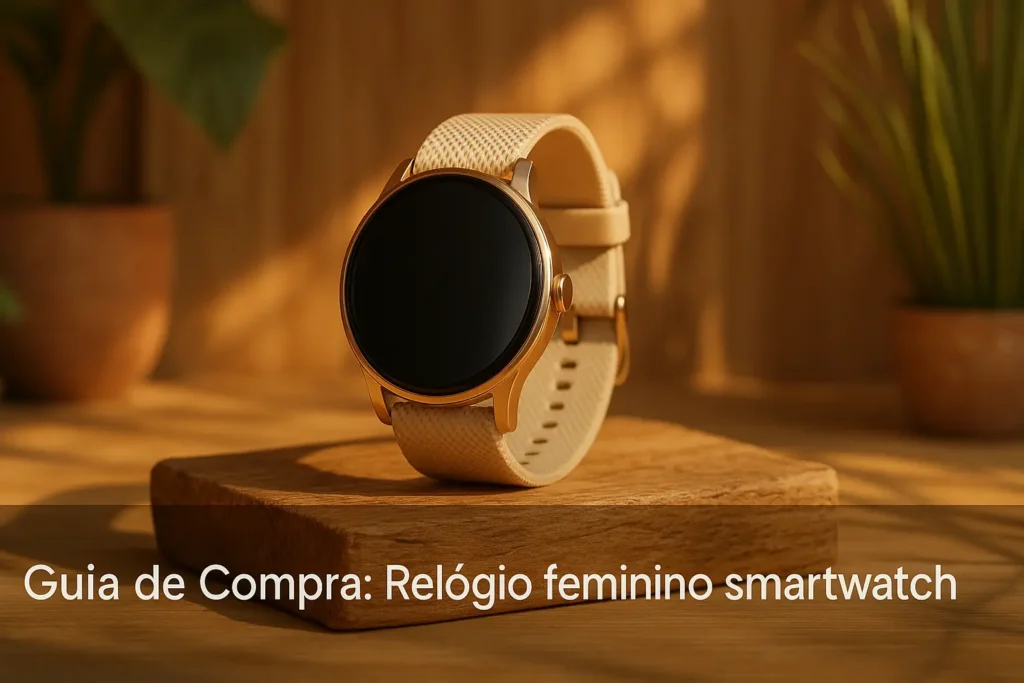 Guia de Compra: 5 Melhores Relógios Femininos Smartwatch