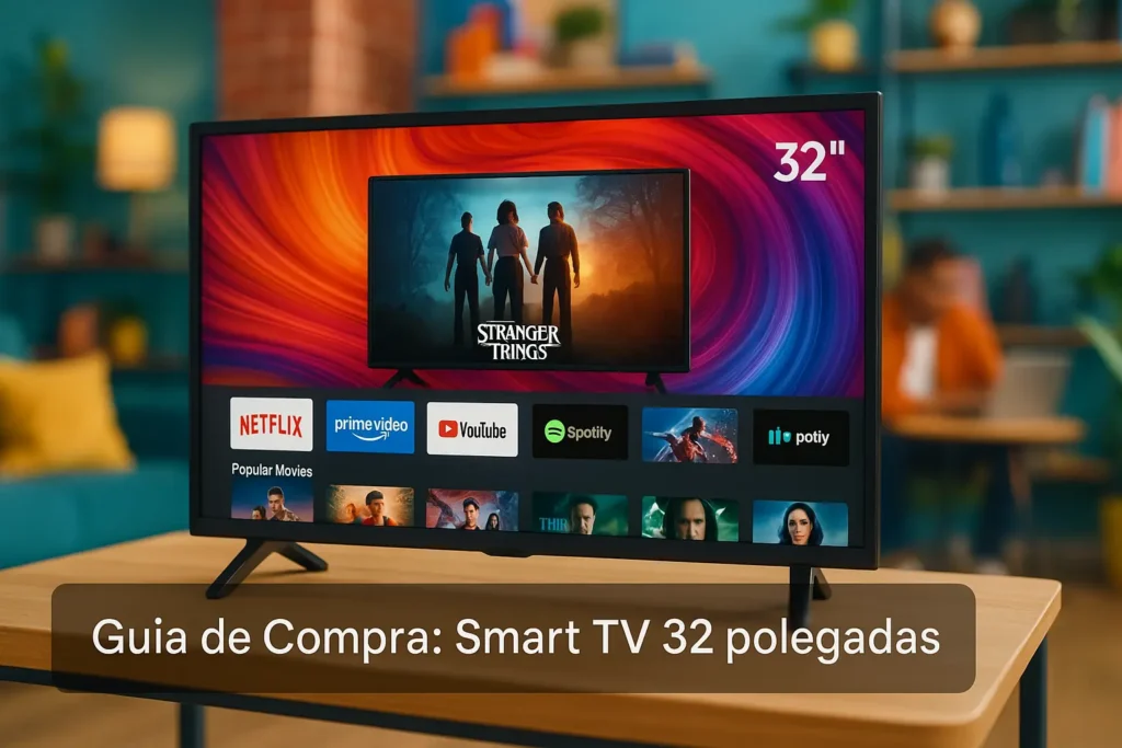 5 Melhores Smart TV 32 Polegadas para Comprar