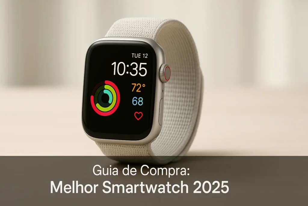 Guia de Compra: 5 Melhores Smartwatches Atualizados para 2025