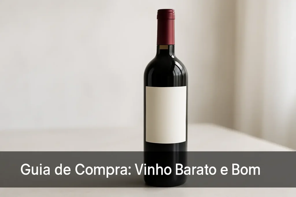 Guia de Compra: 5 Vinhos Baratos e Bons com Alta Avaliação