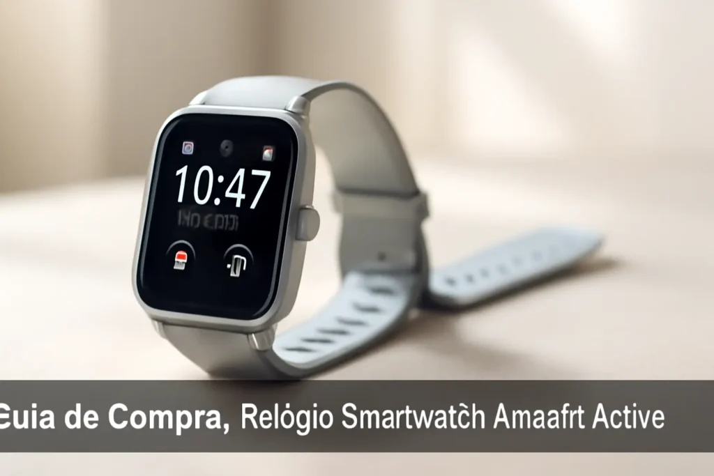 5 Melhores Smartwatches Amazfit Active Atualizados para 2025