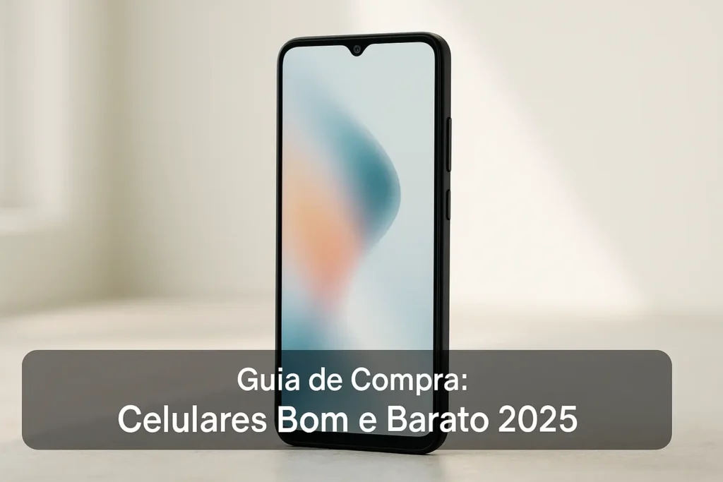 Guia de Compra: 5 Melhores Celulares Bom e Barato 2025