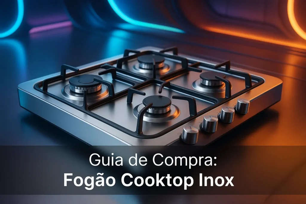 5 Melhores Fogões Cooktop Inox que Realmente Valem a Pena