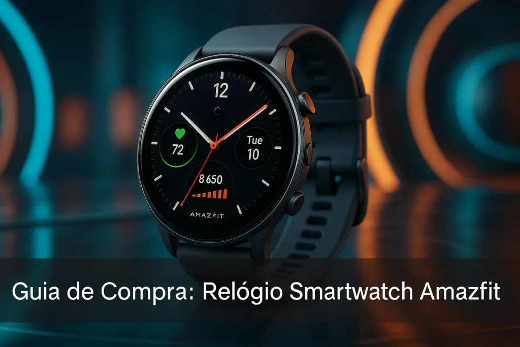 5 Melhores Relógios Smartwatch Amazfit com Custo-Benefício Imbatível