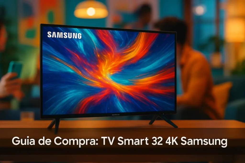 5 Melhores TV Smart 32 4K Samsung com Entrega Rápida
