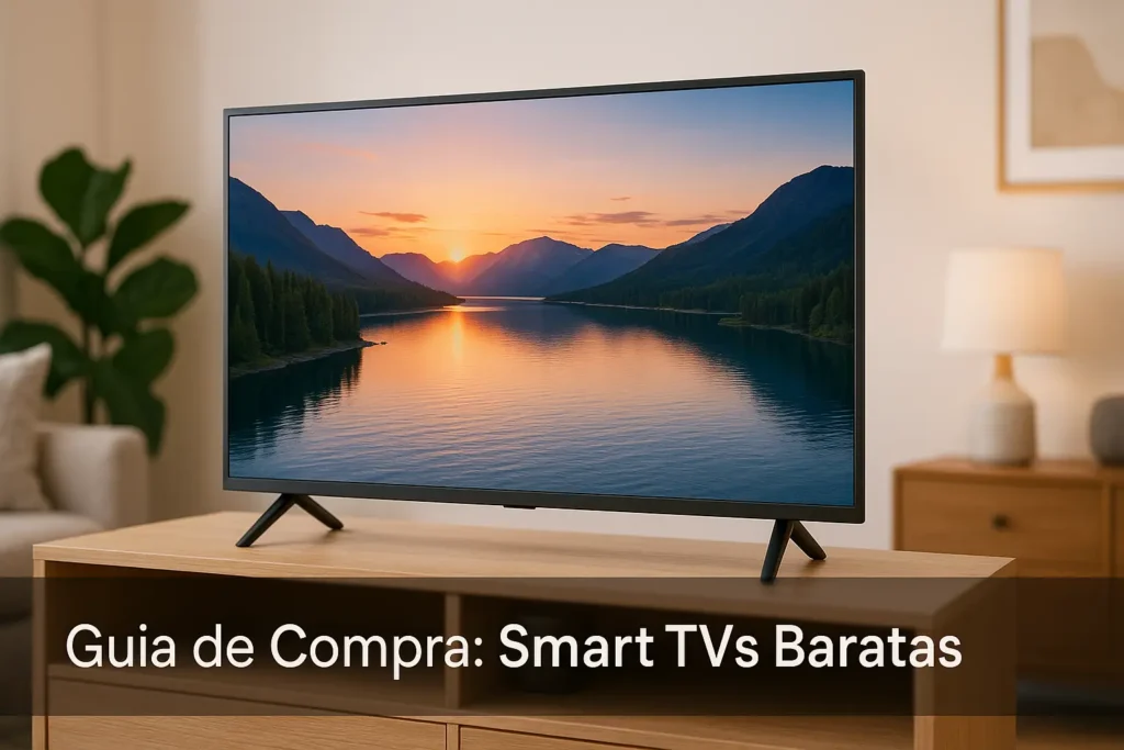 5 Melhores Smart TVs Baratas para o Dia a Dia