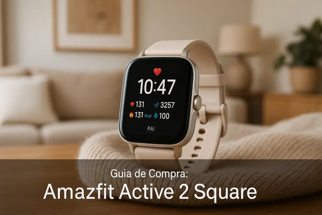 5 Melhores Amazfit Active 2 Square para Estilo e Desempenho