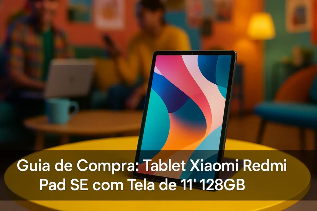 Guia de Compra: 5 Melhores Tablet Xiaomi Redmi Pad SE com Tela de 11" 128GB