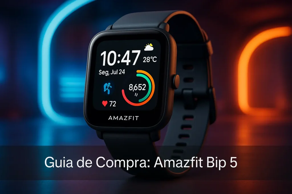 Guia de Compra: 5 Melhores Amazfit 5 Bip com Excelente Avaliação