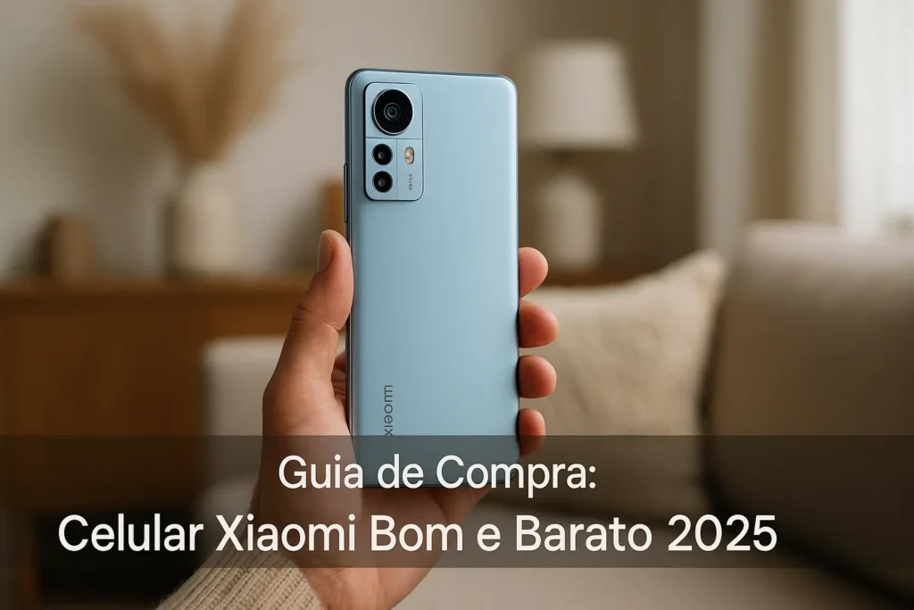 5 Celulares Xiaomi Bons e Baratos para Comprar em 2025