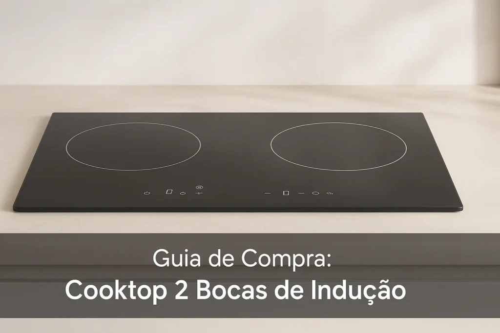 5 Cooktops 2 Bocas por Indução com Garantia e Recursos Premium