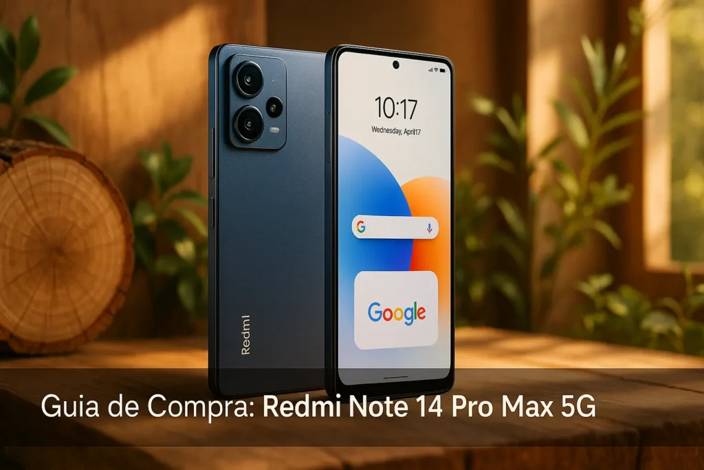 5 Redmi Note 14 Pro Max 5G com Melhor Custo-Benefício