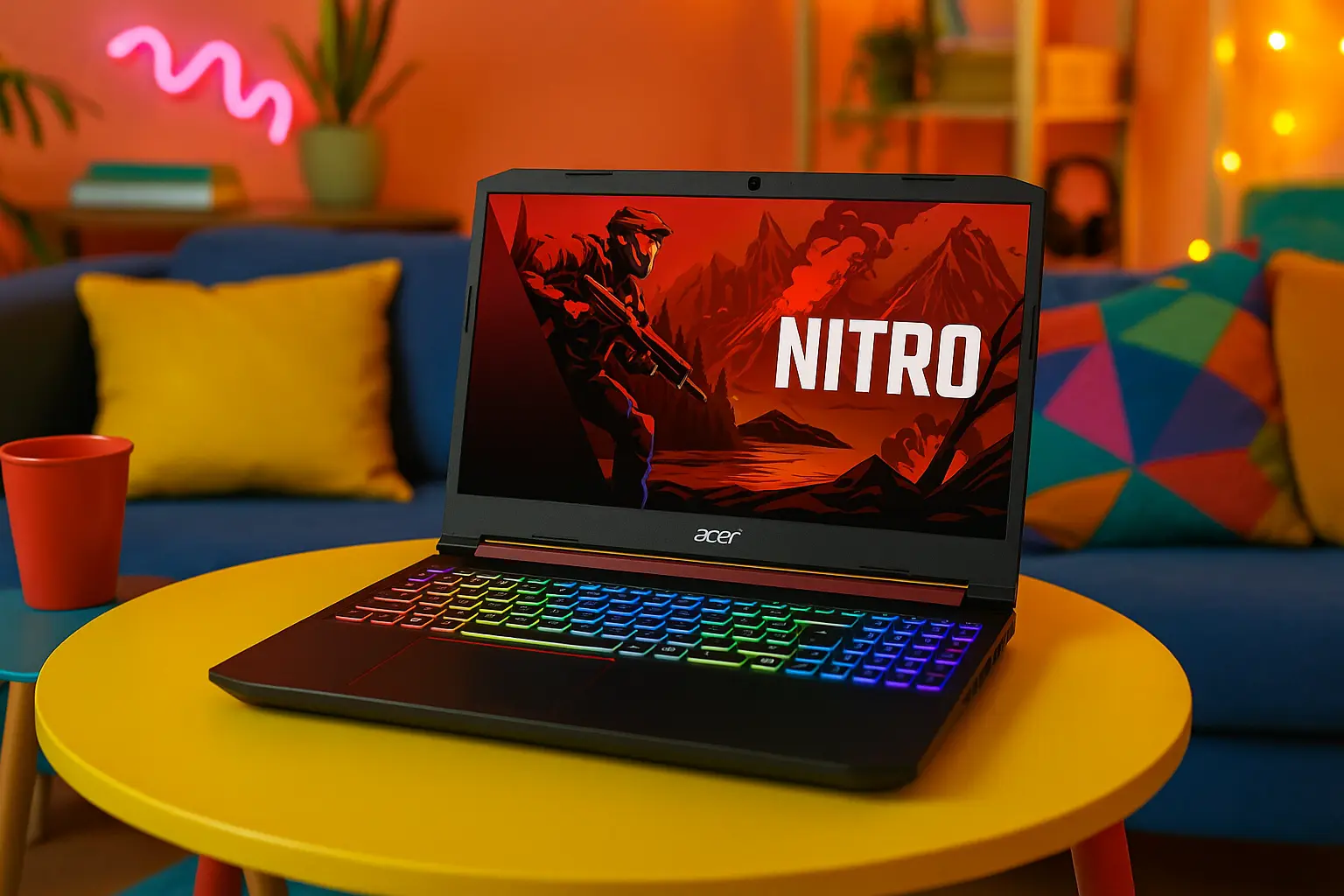 6 notebook gamer Acer Nitro 5 8GB bons e baratos para comprar de olhos fechados