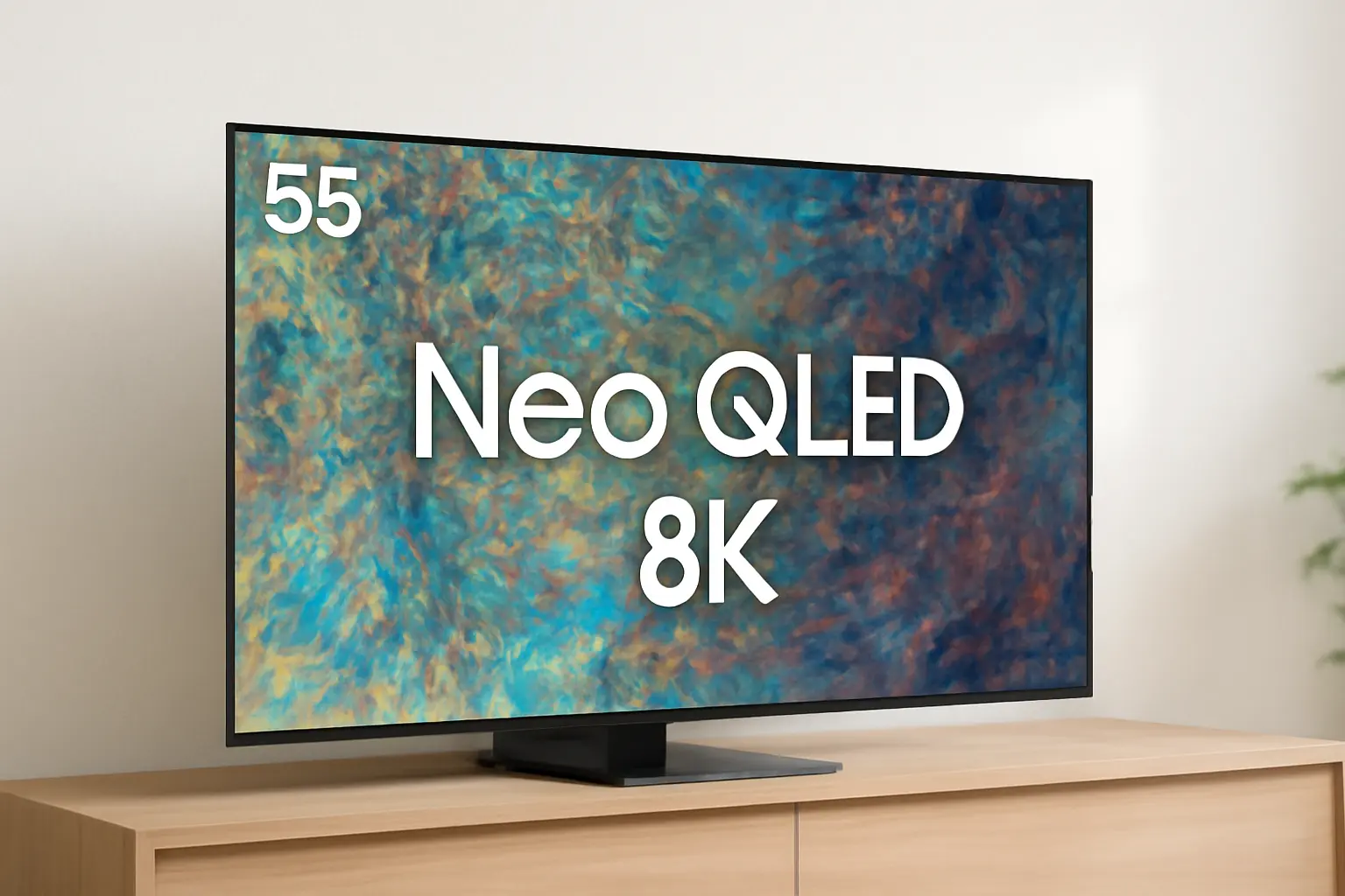 Melhor Samsung Smart TV 55" NEO QLED com Upscaling 4K e AI