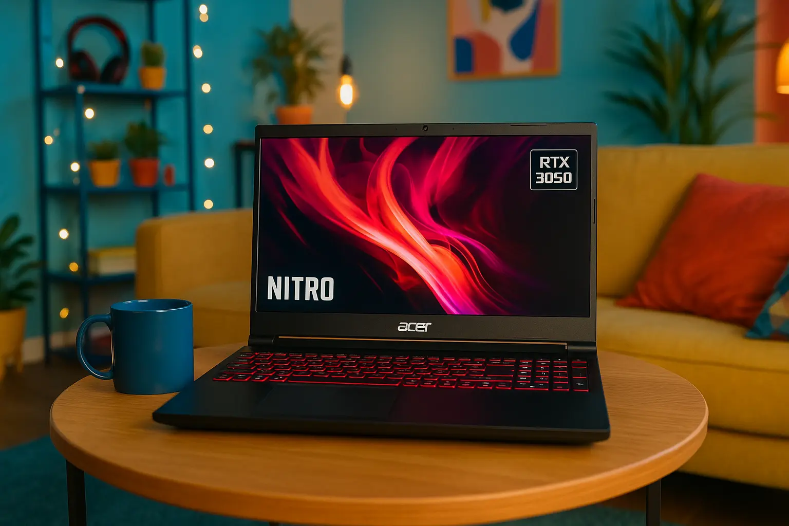 Notebook Acer Nitro V15 RTX 3050 barato e confiável para qualquer bolso