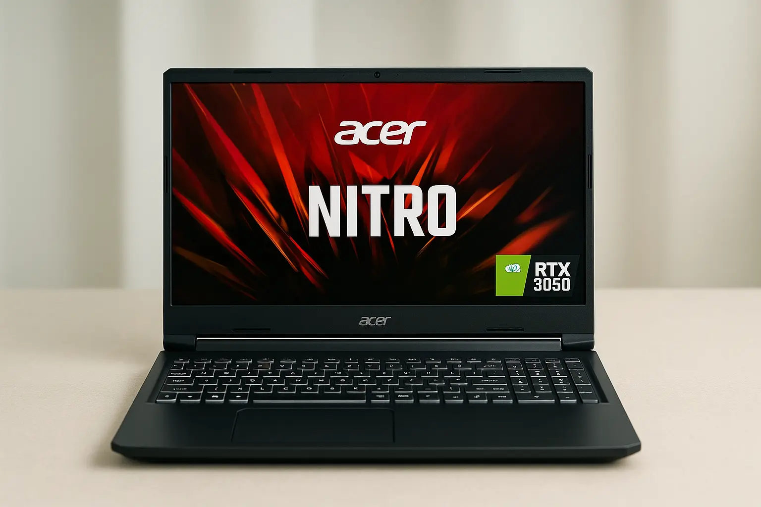 6 notebook Acer Nitro 5 RTX 3050 com nota máxima dos usuários