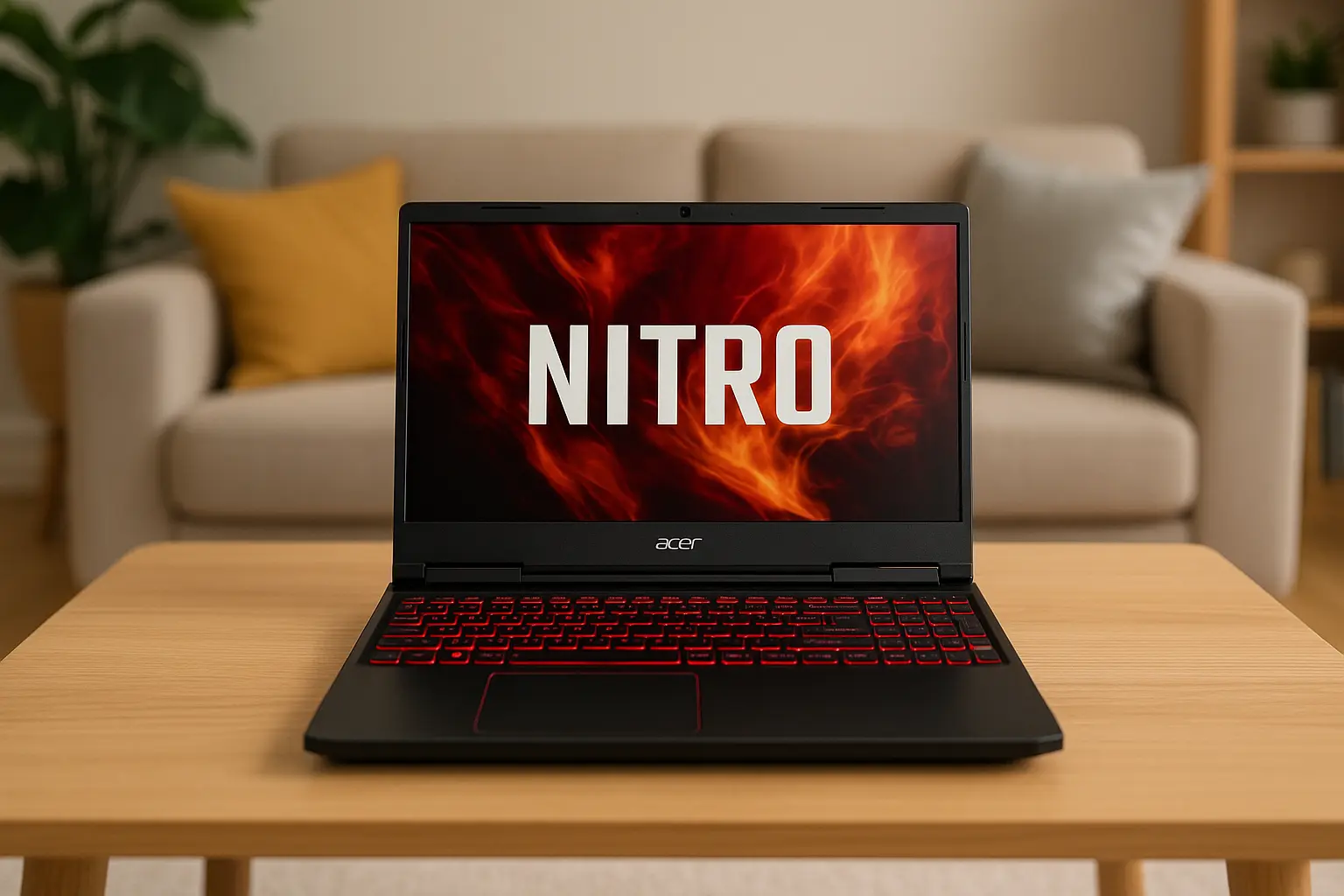 Notebook gamer Acer Nitro V15 barato com alta avaliação