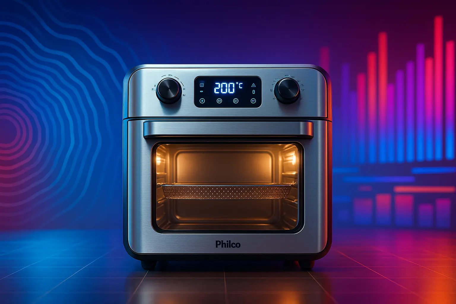 Air fryer oven Philco bons até R$729 com tecnologia de ponta