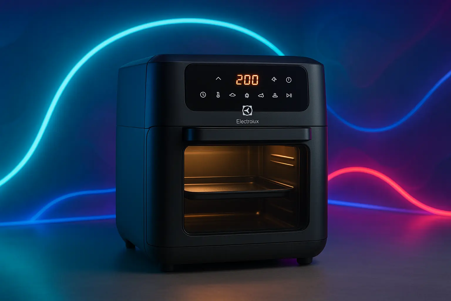 6 Air Fryer 12 litros Electrolux com design premium por preço justo