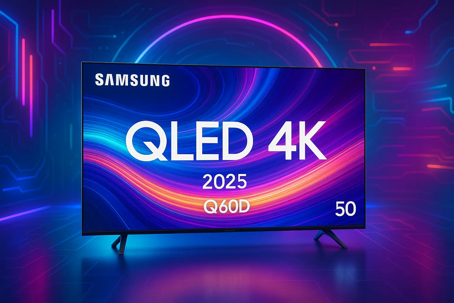 6 Samsung Smart TV 50 QLED 4K com nota máxima dos usuários em 2025