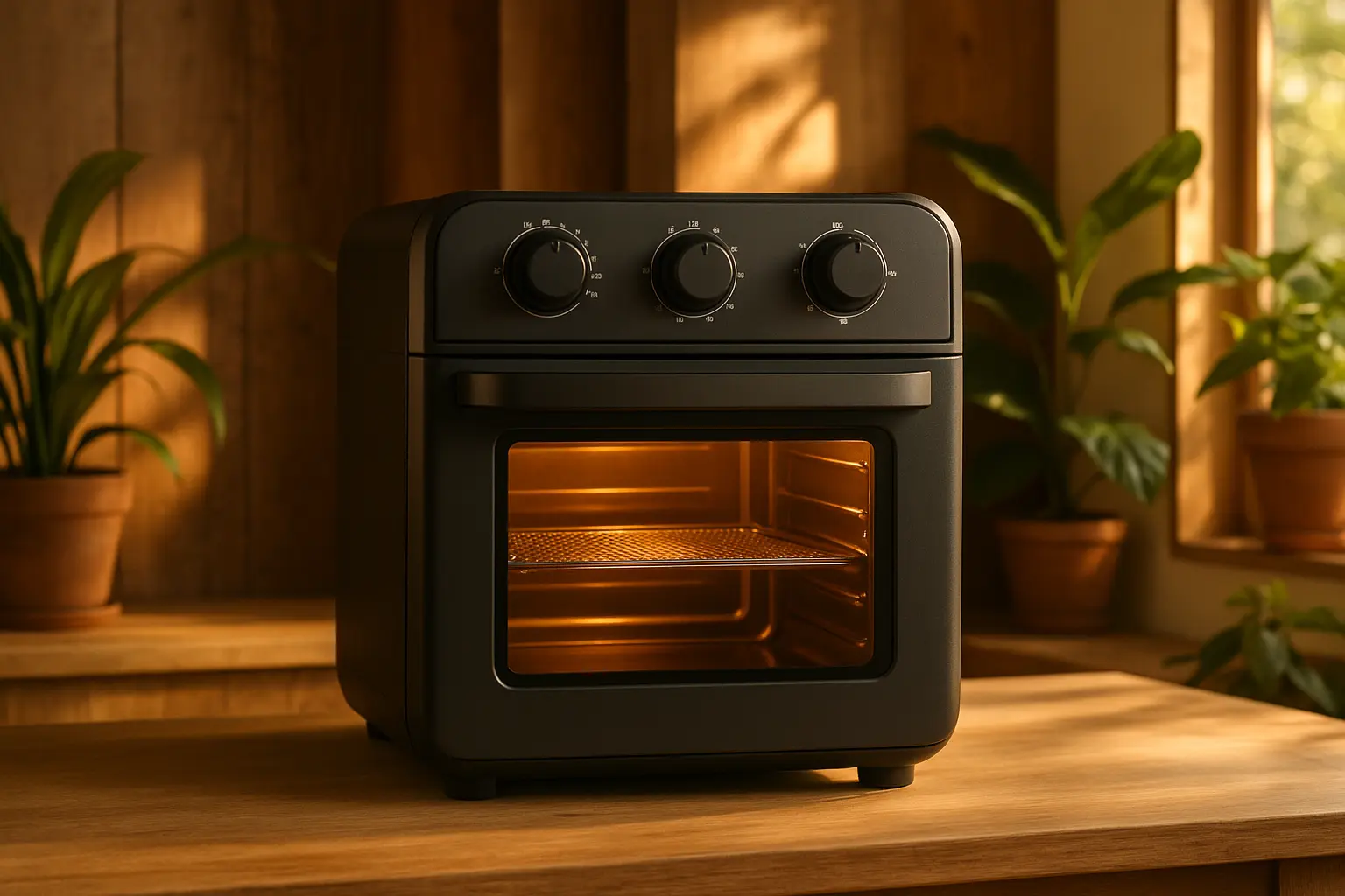 6 Air Fryer forno com desempenho turbinado para 2025