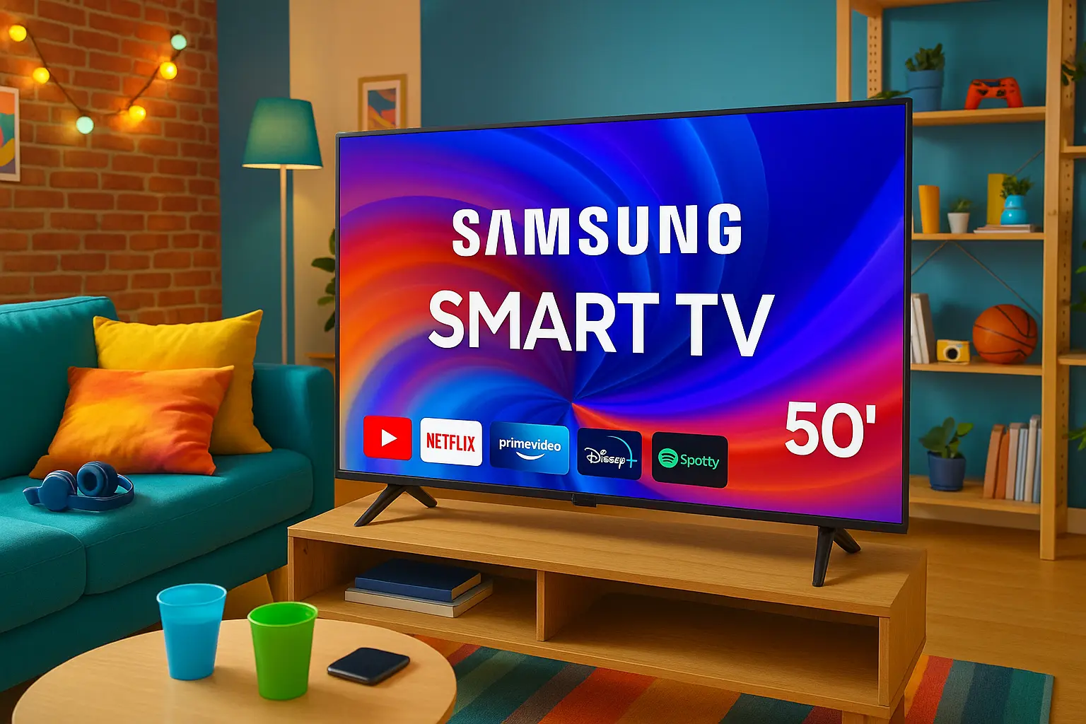 TV Samsung Smart TV 50 barato e bom recomendados por especialistas
