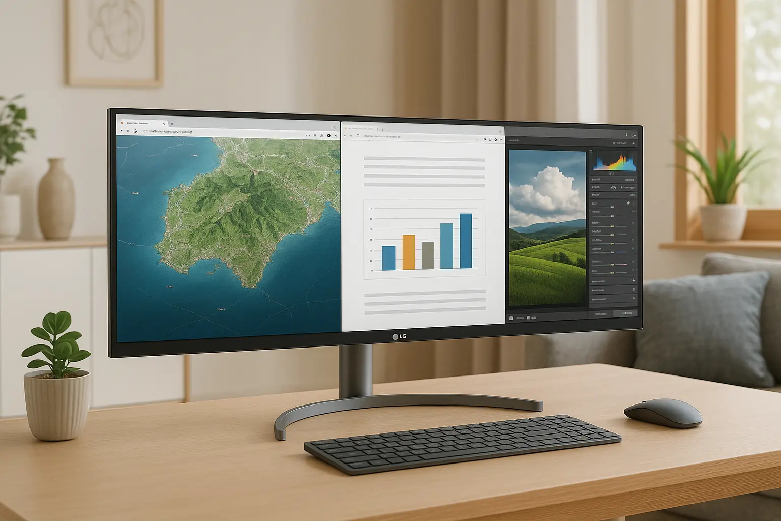 6 monitores LG UltraWide: mais tela e produtividade com desconto na Amazon